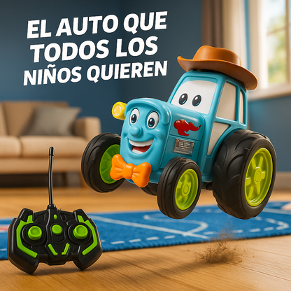 Crazy Jumping Car – Carro Acrobático Recargable para Niños